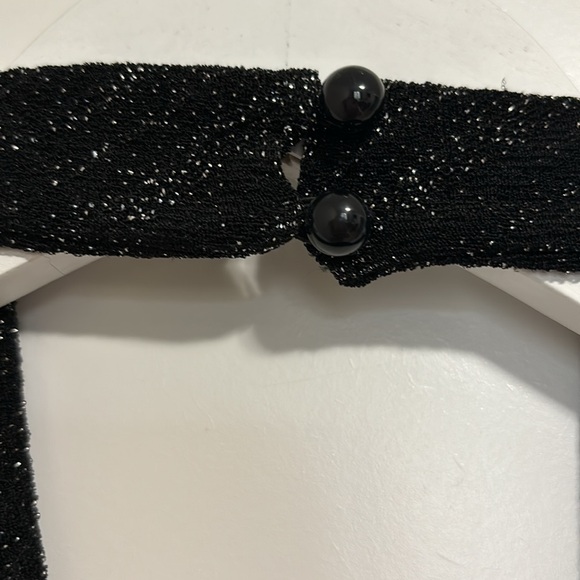 Black and Silver dress by Blue S, size L - Picture 5 of 6